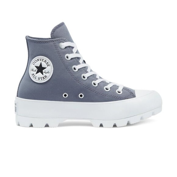 Converse Chuck Taylor All Star Lugged Blue White Platform Shoes 571165C … - Picture 9 of 11
